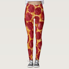 Leggings Polainas de la pizza