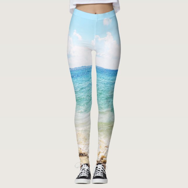 Leggings Polainas de la playa (Anverso)