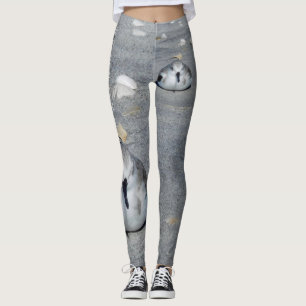 Leggings polainas de la playa del chorlito