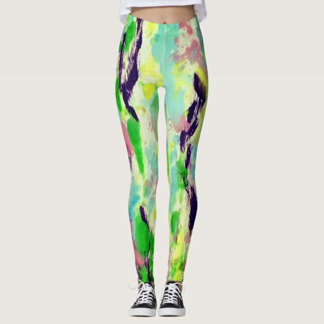 Leggings Polainas de la primavera (Anverso)