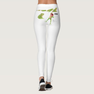 Leggings Polainas de la rana de la metamorfosis