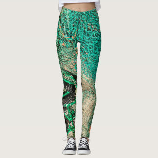 Leggings Polainas de la red