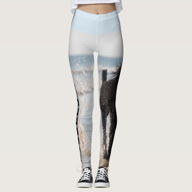 Leggings Polainas de la regla de los caniches (Anverso)