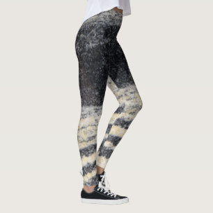 Leggings Polainas de la roca de los chicas del gneis