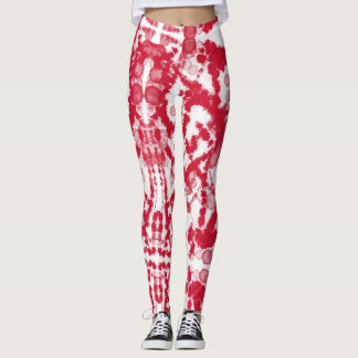Leggings Polainas de la salpicadura de la sangre