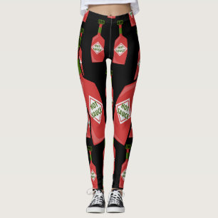 Leggings Polainas de la salsa caliente