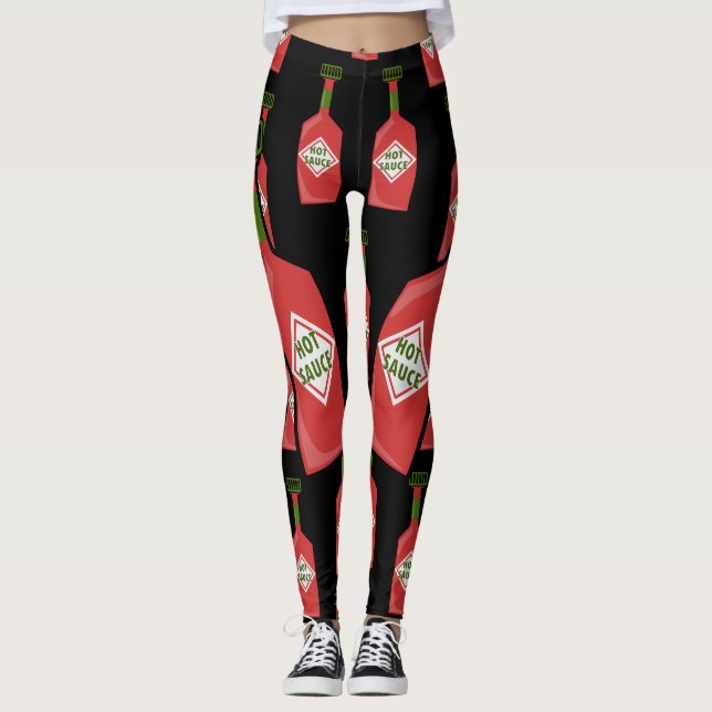 Leggings Polainas de la salsa caliente (Anverso)
