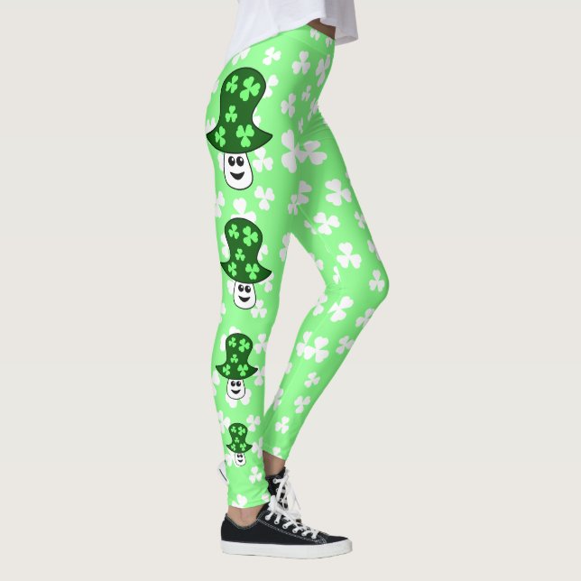 Leggings Polainas de la seta de St Patrick (Derecha)