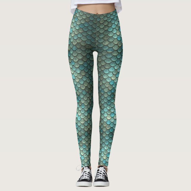 Leggings Polainas de la sirena (Anverso)