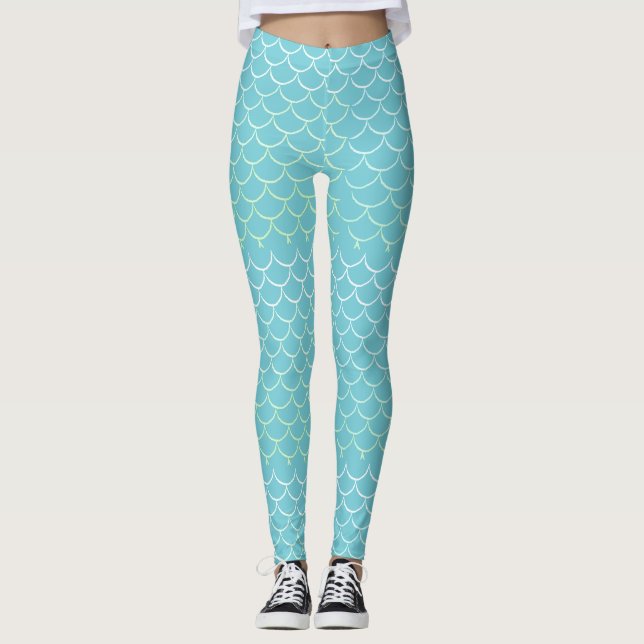 Leggings Polainas de la sirena (Anverso)