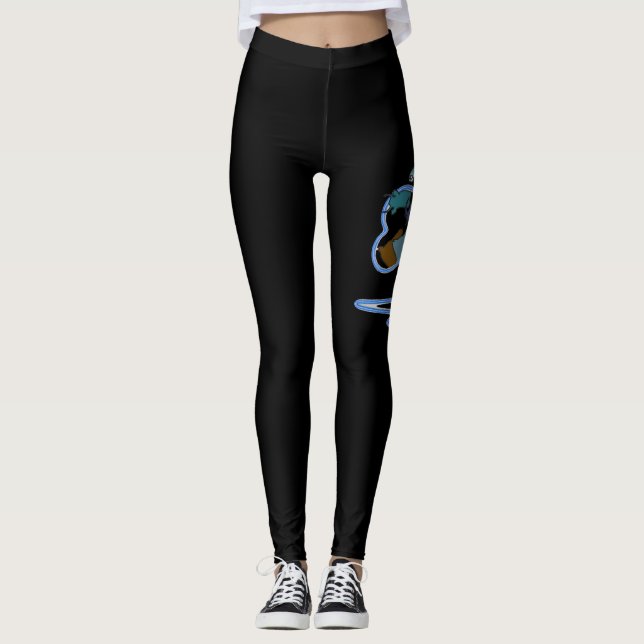 Leggings Polainas de la tecnología del veterinario (Anverso)