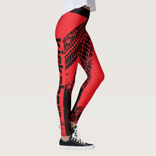 Leggings Polainas de la tribu de Kia Kaha uno (Derecha)