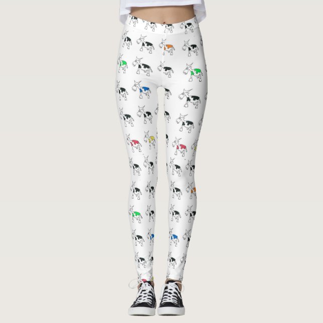 Leggings ¡Polainas de la vaca! (Anverso)