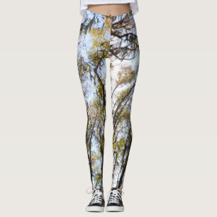 Leggings polainas de la yoga del árbol