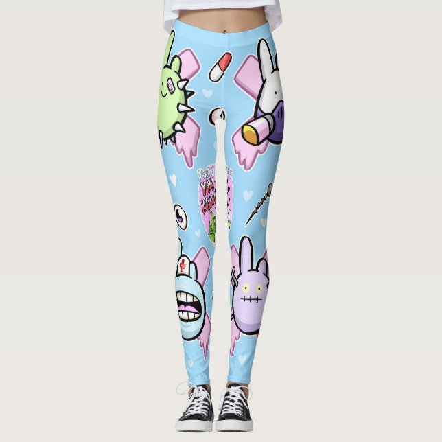 Leggings Polainas de las criaturas el || (Anverso)