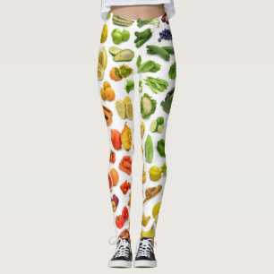 Leggings POLAINAS de las frutas y verduras - GUAY ESTUPENDO