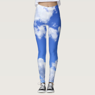 Leggings Polainas de las nubes