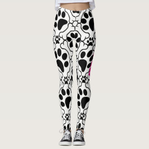 Leggings Polainas de las patas del ~n~ del hueso de perro