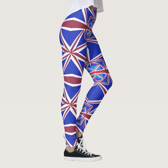 Leggings Polainas de las señoras Union Jack (Derecha)