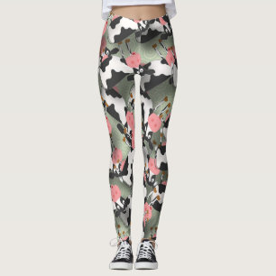 Leggings Polainas de las vacas