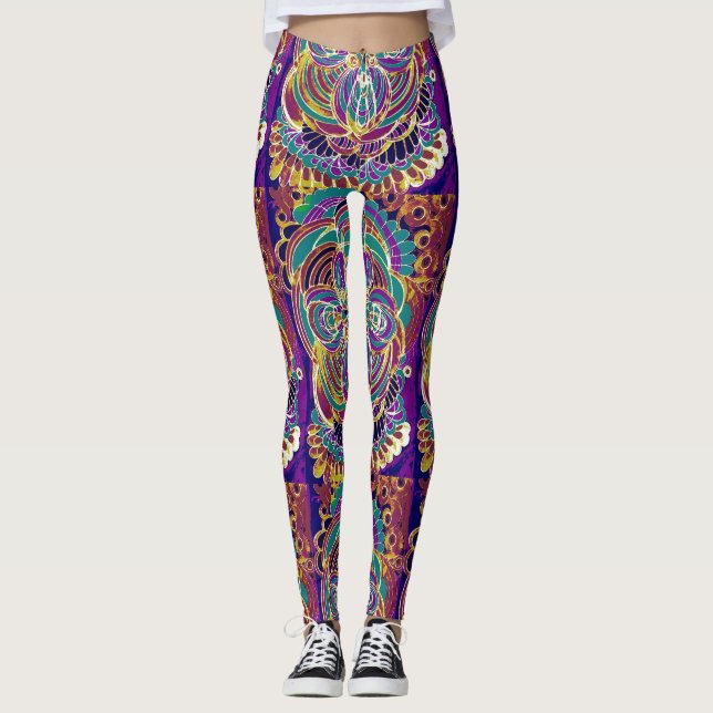 Leggings Polainas de Le Liza Designs (Anverso)