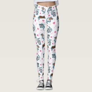 Leggings Polainas de los amantes de la rata