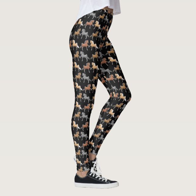 Leggings Polainas de los caballos de Saddlebred Gaited del (Derecha)