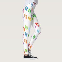 Leggings Polainas de los "flips-flopes"