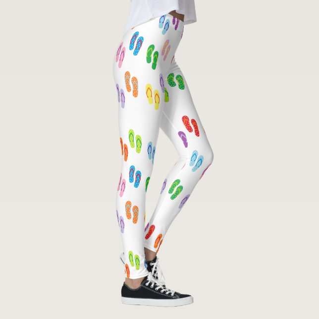 Leggings Polainas de los "flips-flopes" (Derecha)