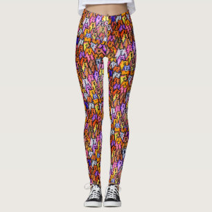 Leggings Polainas de los gatos
