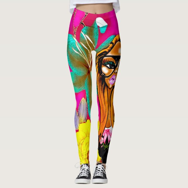 LEGGINGS POLAINAS DE LOS OJOS (Anverso)