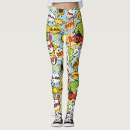 Leggings Polainas de los refranes del cómic