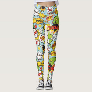 Leggings Polainas de los refranes del cómic