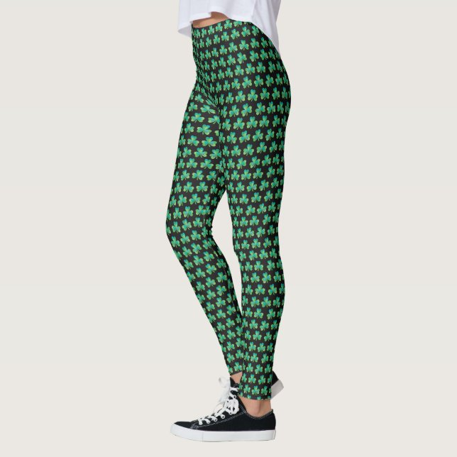 Leggings Polainas de los tréboles (Izquierda)