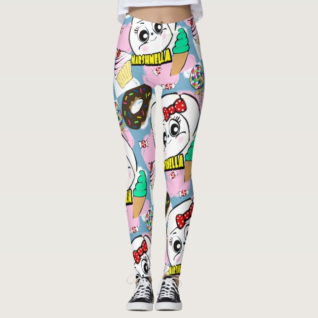 Leggings Polainas de Marshmella (Anverso)