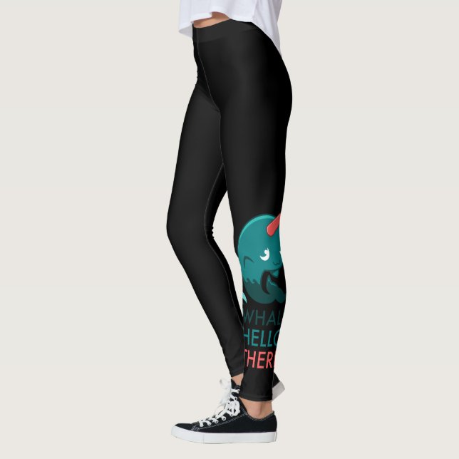 Leggings Polainas de Narwhal (Izquierda)