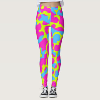 Leggings Polainas de neón de Camo