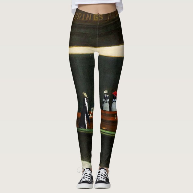 Leggings Polainas de Nightpenguins (Anverso)