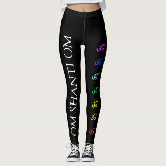 Leggings Polainas de OM Shanti OM