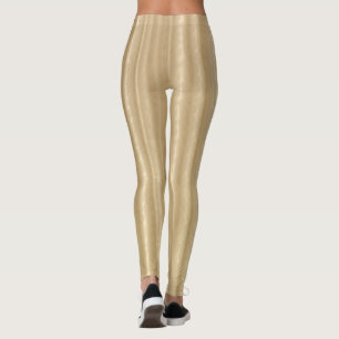 Leggings Polainas de oro del reflejo