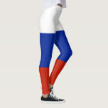 Leggings Polainas de Rusia<br><div class="desc">Bandera rusa en las polainas elegantes.
Más diseños en tienda.</div>