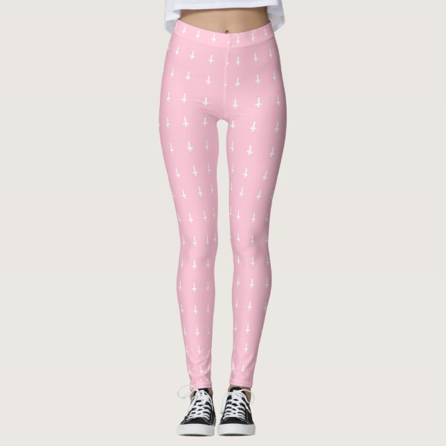 Leggings Polainas de Satan del saludo (Anverso)