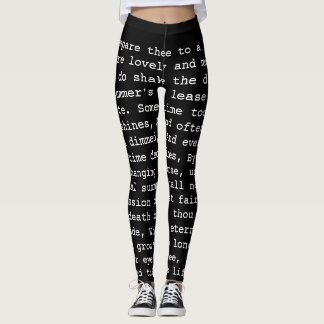 Leggings Polainas de Shakespeare