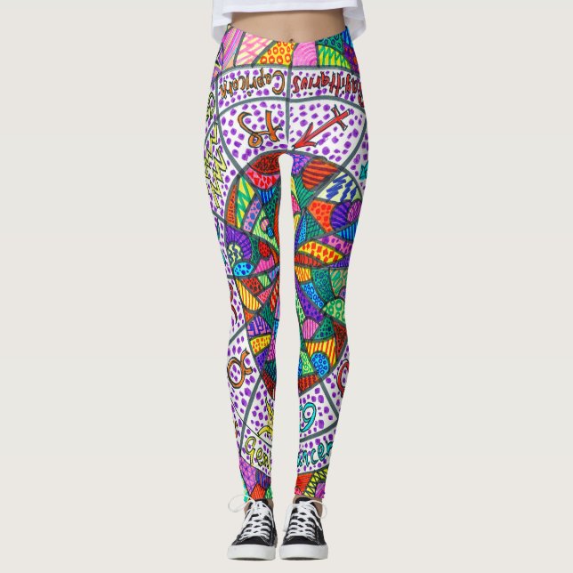 Leggings Polainas de Tarot Lumination (Anverso)