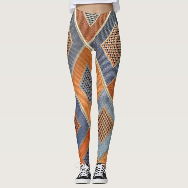 Leggings Polainas de TaylordBlu Argyle (Anverso)