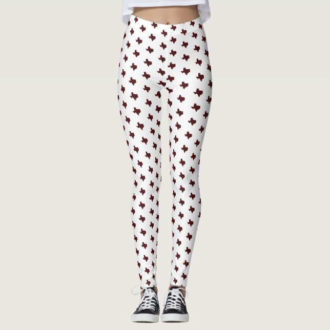Leggings Polainas de Tejas Aggie (Anverso)