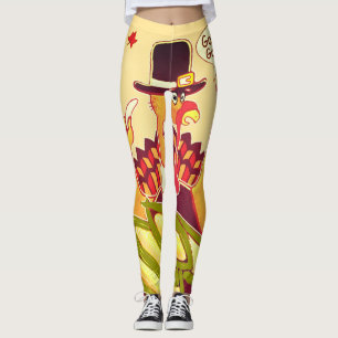 Leggings Polainas de Turquía del peregrino