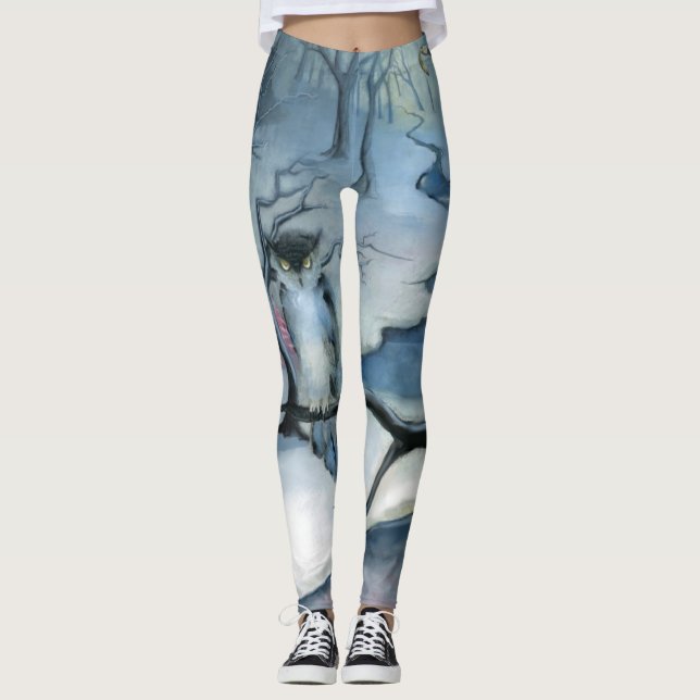 Leggings Polainas de "Winterwood" (Anverso)