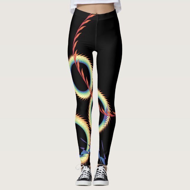 Leggings Polainas del ActiveWear del triciclo (Anverso)