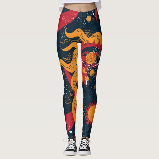 Leggings Polainas del AF/pantalones estéticos radicales de (Anverso)